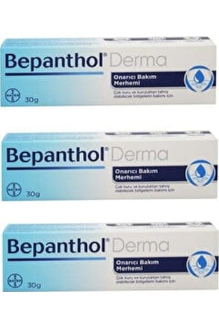 Bepanthol Derma Onarıcı Bakım Merhemi 3 x 30 G