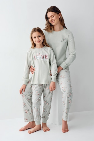 Rolypoly Kadın Yeşil Pijama Takımı Rp3703-s-v1 Yeşil