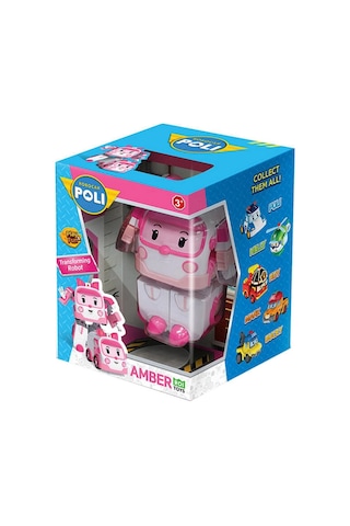 Robocar Poli Transforming Robot Figür Amber 44 Cats