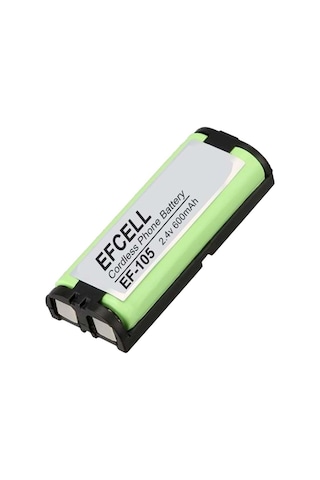 Efcell Ef-105 2.4 Volt 600 Mah Telsiz Telefon Pili Mp105 Hhr-p105