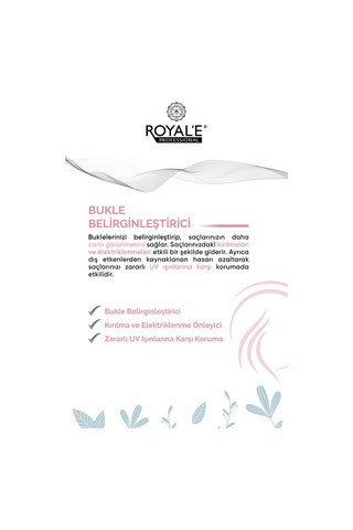 Royale Professional Bukle Belirginleştirici Saç Kremi Curl Definer 250 Ml + Milk Honey Şampuan 500 Ml
