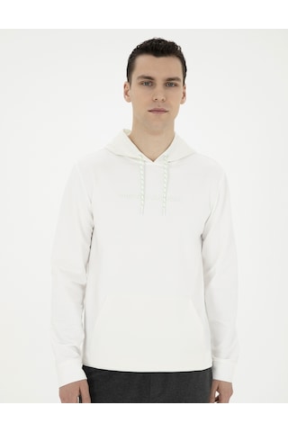 Pierre Cardin Erkek Ekru Sweatshirt 50282047-vr019 Ekru
