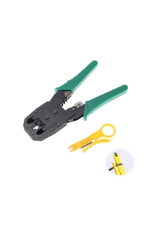 Network Rj45 Ethernet Rj11 Telefon Kablo Jak Sıkma  Pensesi