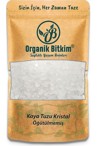 Organik Bitkim 84 Mineral Doğal Çankırı Kristal Kaya Tuzu 4 x 500 G