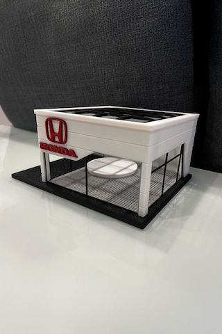 Honda Showroom Tasarımlı Dekoratif Diorama 1:64
