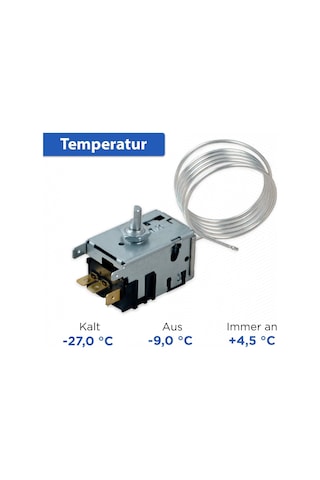 Danfoss A6004332 Ebd 077b3275l 6.5 Mm Termostat Amp Buzdolabı Ve Derin Dondurucu İçin