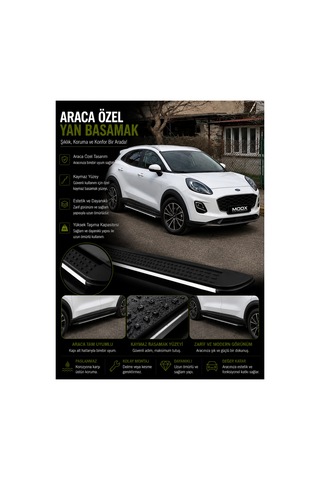 Ford Puma 2019+ Araca Özel Yan Basamak A+
