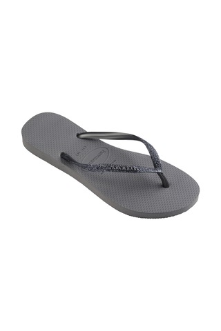 Havaianas Kids Slim Glitter Kadın Plaj Terliği 4146975 Gümüş