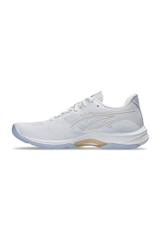 Asics Netburner Ballıstıc Ff 4 Kadın Offwhite Voleybol Ayakkabısı 1052a083-102 Beyaz