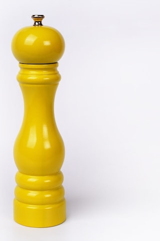 Glıos Sarı Ahşap Tuz Ve Karabiber El Değirmeni 22 Cm Sarı