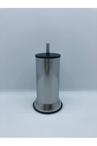 Metal, 15 Cm 5/16 Vidalı Krom Kaplama Baza,koltuk Ayağı 4 Adet
