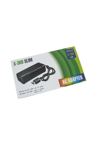 X Box Slim Adaptör Çift Girişli Türkiye Uyumlu