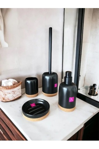 Prima Nova Primanova Cartri Siyah Sıvı Sabunluk Siyah