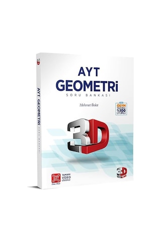 3D Yayınları Ayt Geometri Soru   Bankası