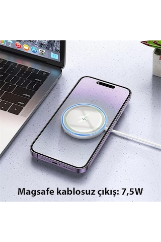 Hoco CW53 15 W Magsafe Kablosuz Wireless Stand Hızlı Şarj Cihaz