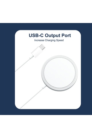 Maiyame Gümüş Manyetik Kablosuz Şarj Cihazı - 15w Hızlı Şarj, 5g Uyumluluk, Çoklu Güvenlik Koruma, Taşınabilir Tasarım