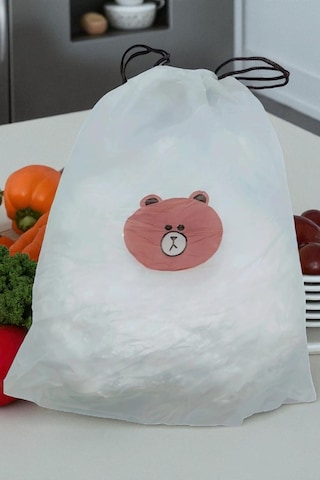 100 Lü Esnek Lastikli Gıda Saklama Bonesi Streç Kapak Tabak & Tencere Saklama Kapağı