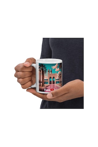 Tunus Kupa Bardak 2 Adet Seyahat Hatıra Tunisia Mug