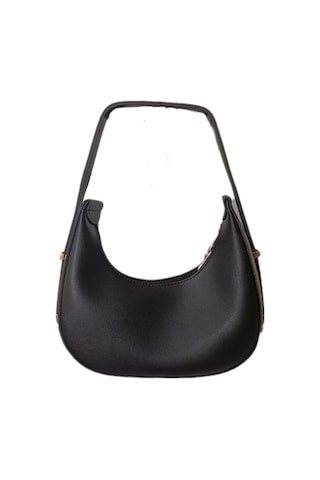Benny Bayan Kol Omuz Çantası Baget Çanta Siyah