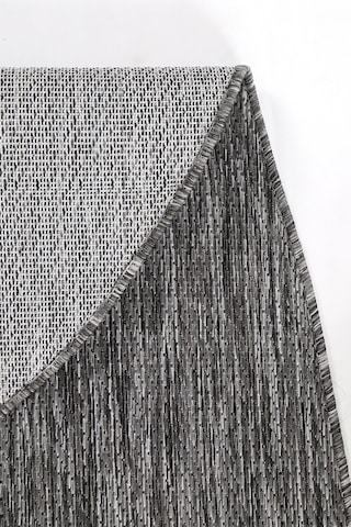 Konfor Halı Tema 9035 Gri Sisal Hasır İç Dış Mekan Kilim Dekoratif Bahçe Balkon Salon Halısı Gri
