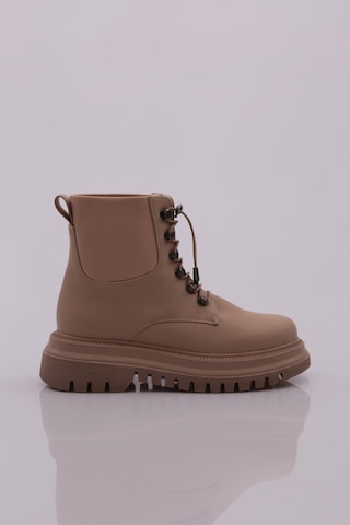 Dgn 2794-2027 Kadin Bağcikli Kisa Bot 2794-2027-R12632 Ten Rengi