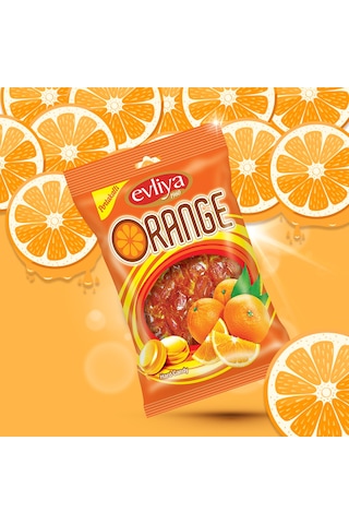 Evliya Şekerleme Portakal Aromalı Sert Şeker 350 G
