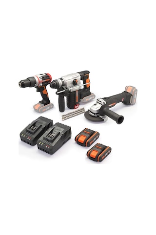 Worx Wxks6 Wx354.9 + Wx380.9 + Wx812.9 + Wa3601 20v/2ah Pro Kombo Set