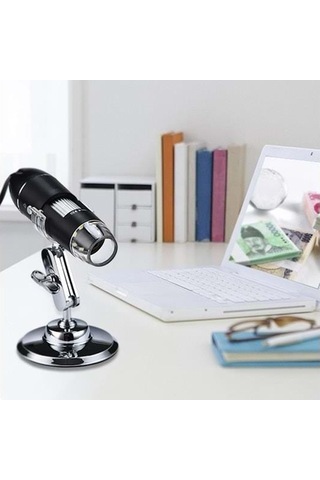 Dailytech 1600x Zoom 2mp Usb Dijital Mikroskop 8 Ledli Kamera