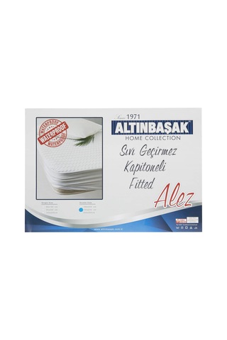 Lexroo Kapitone Sıvı Geçirmez Fitted Alez, Yeşil, 180x200