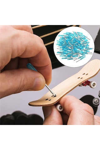 Leasetake 100 Adet Mini Yivli Tornavida, 2.0mm Düz Başlı 45mm Uzunluk Küçük Ev Aletleri Onarımı İçin