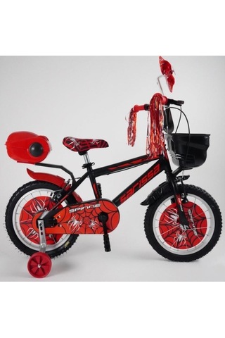 Sarissa Çocuk Bisikleti Elcik Püskül 1. Kalite Bisiklet Süsü Kırmızı Beyaz Kırmızı