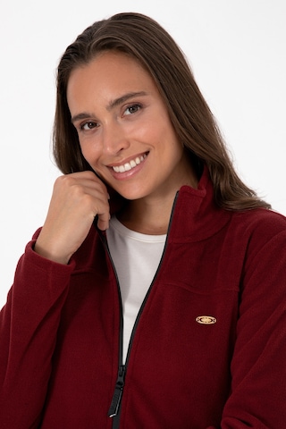 U.S. Polo Assn. Kadın Bordo Fermuarlı Dik Yaka Polar Sweatshirt 50316729-VR014