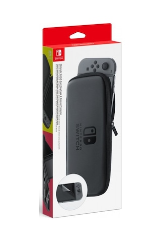 Nintendo Switch Konsol Taşıma Çantası Ve Ekran Koruyucu