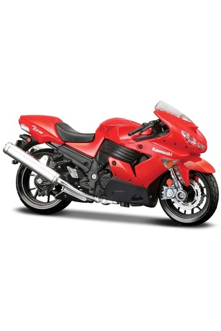 Kawasaki Ninja Zx-14r Model Motorsiklet 1/18 Model Motosiklet