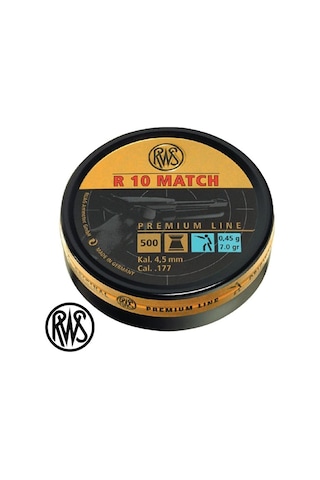 Rws 2315441 R10 Match Hv 4.5 MM 500 Adet 0.45 G Çok Renkli