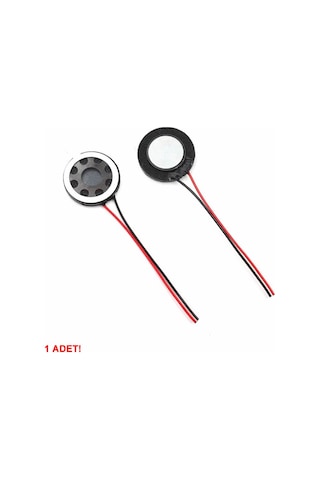 Hoparlör 1w 8ohm 20mm Yuvarlak 10cm Kablolu Mini 2cm Speaker Ses Müzik Amfi Ürün Müze Otomobil