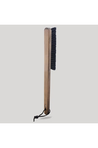 Nyn Ahşap Fırça Elbise Ayakkabı Fırçası 40 Cm Uzunluğunda Ceviz R