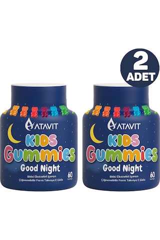 Atavit Kids Good Night 60 Gummies 2 Adet Atavit Kids Good Night 60 Gummies 2 Adet