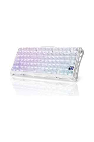 Gravastar Mercury K1 Lite Rgb Kablosuz Mekanik Gaming Klavye, İngilizce Q, Crystal Aurora
