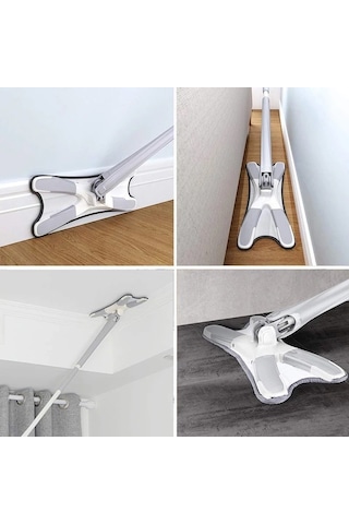 Büro Ev Ofis Yazlık Hijyeni İçin Kendinden Sıkmalı Papas Tablet Twist Temizlik Mopu