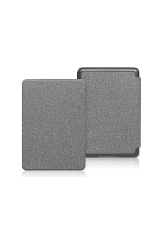 Cosmostec Amazon Kindle Paperwhite 4 E Kitap Okuyucu Kılıfı Gri