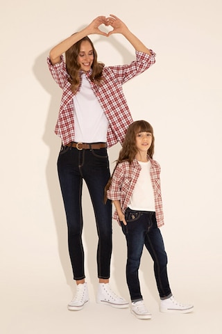 U.S. Polo Assn. Kız Çocuk Koyu Jean Pantolon 50266554-dn0023 Çok Renkli