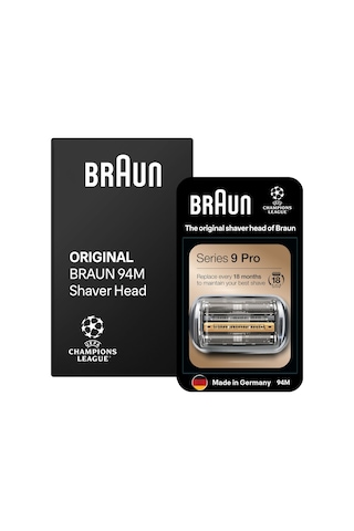 Braun Series 9 Pro Elektrikli Tıraş Makineleri İçin Tıraş Başlığı, Braun Erkek Tıraş Makineleri Series 9 Pro, 94m, Krom, 1'li Paket