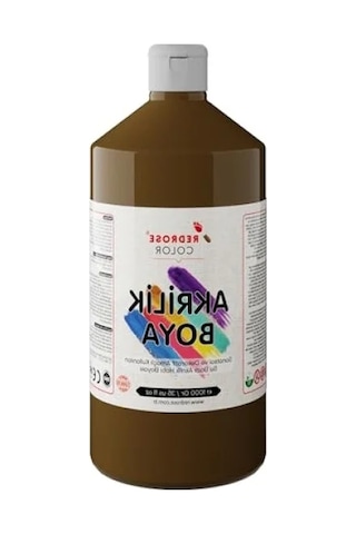 1000 Gr Açık Kahverengi Akrilik Boya 0.2 L