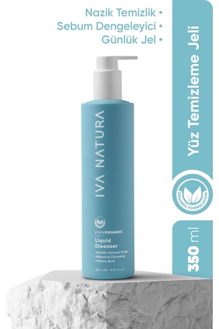 Iva Natura Organik Sertifikalı Yüz Temizleme Jeli 350 ML