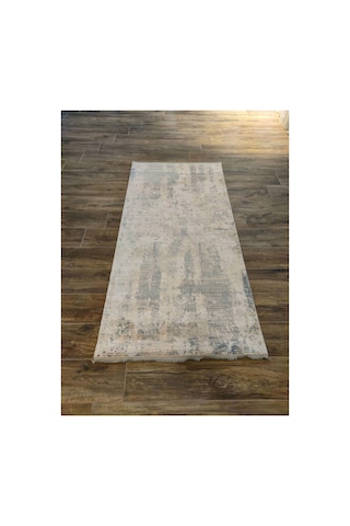Quadro 3704 Krem-mavi-bej Halı Çok Renkli