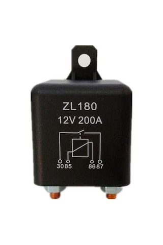 12 Volt Röle 200 Amper Güç Rölesi - Su Geçirmez