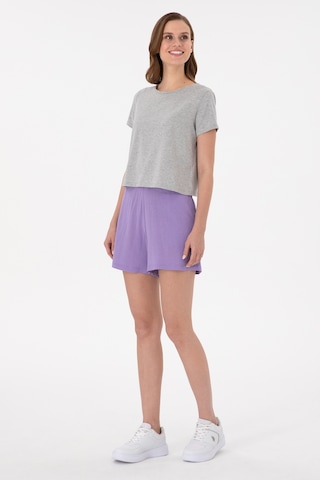U.s. Polo Assn. Kadın Lila Şort Örme 50285884-vr034 Lila
