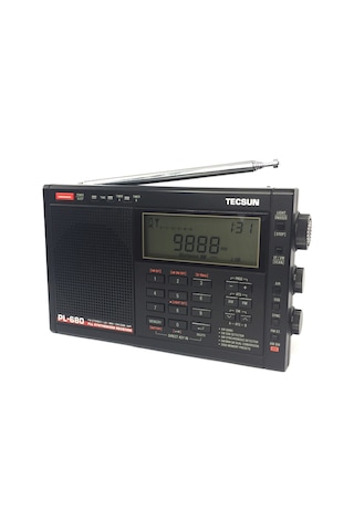Tecsun Pl-680 Radyo Fm Dijital Ayarlama Tam Bant Fm/mw/sbb/pll Sentezli Stereo Radyo