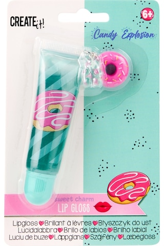 Create It Süslü Dudak Parlatıcısı - Yeşil - Candy Explosion
